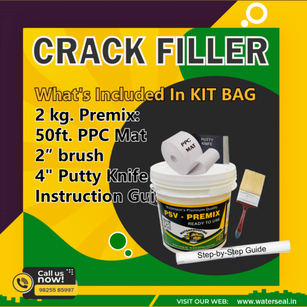 Included in Instant Crack Filler kit