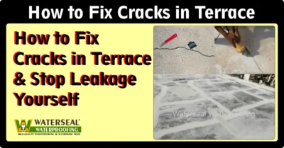 DIY Waterproofing Blog https://waterseal.in How to fix Cracks in Terrace