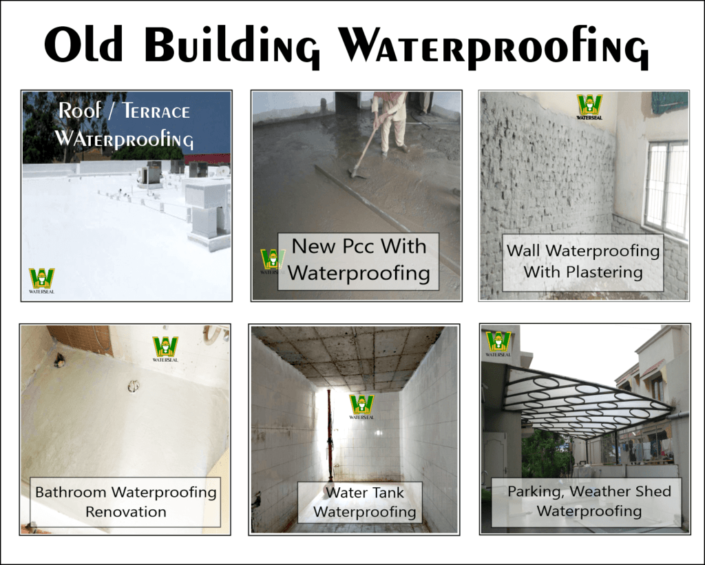 Old Building Water Leakages Solutions