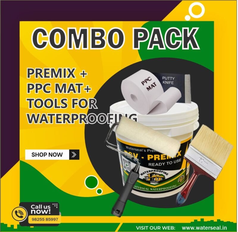 All in One COMBO PACK for Bathroom Renovation with Waterproofing