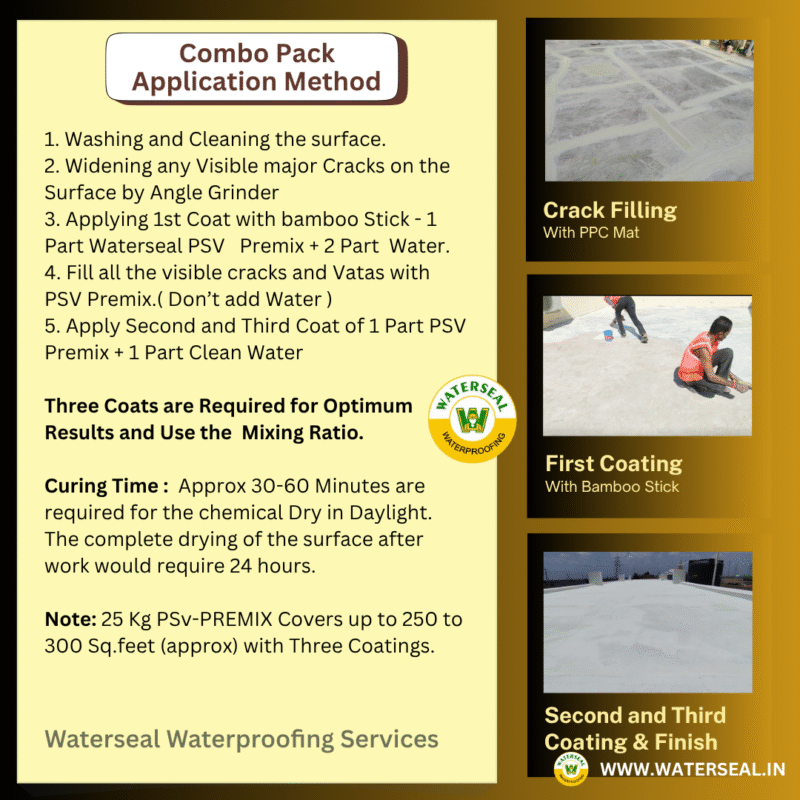 Waterseal Waterproofing Combo Pack - Image 3