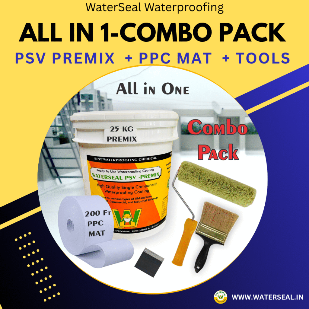Waterseal Waterproofing DIY Combo Pack