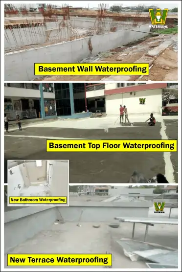 New Construction Waterproofing https://waterseal.in 9 Essential Areas to Waterproof in New Construction
