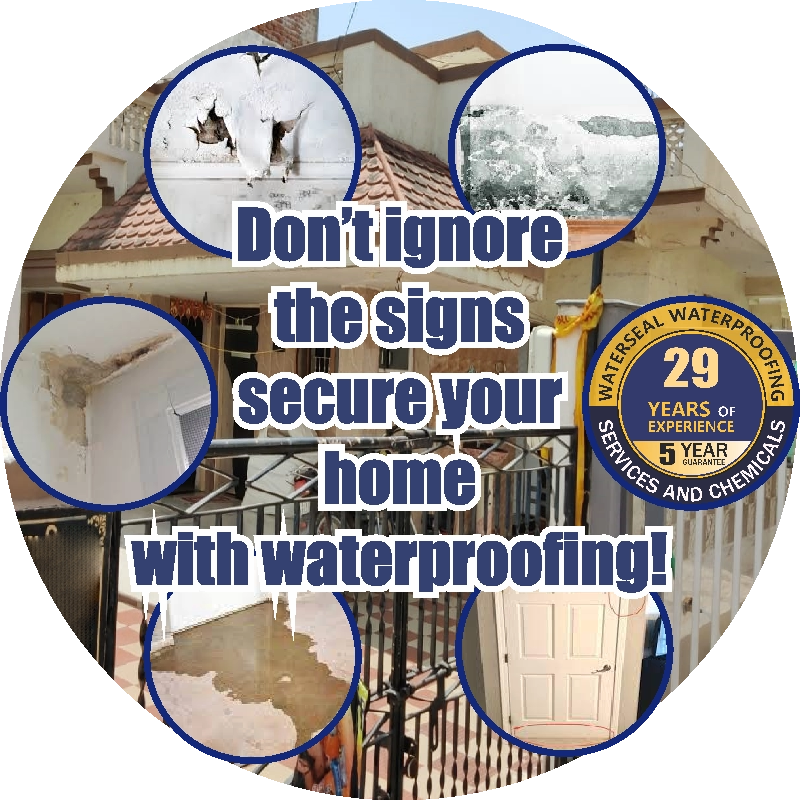 Don’t ignore the signs Secure your home with Waterproofing